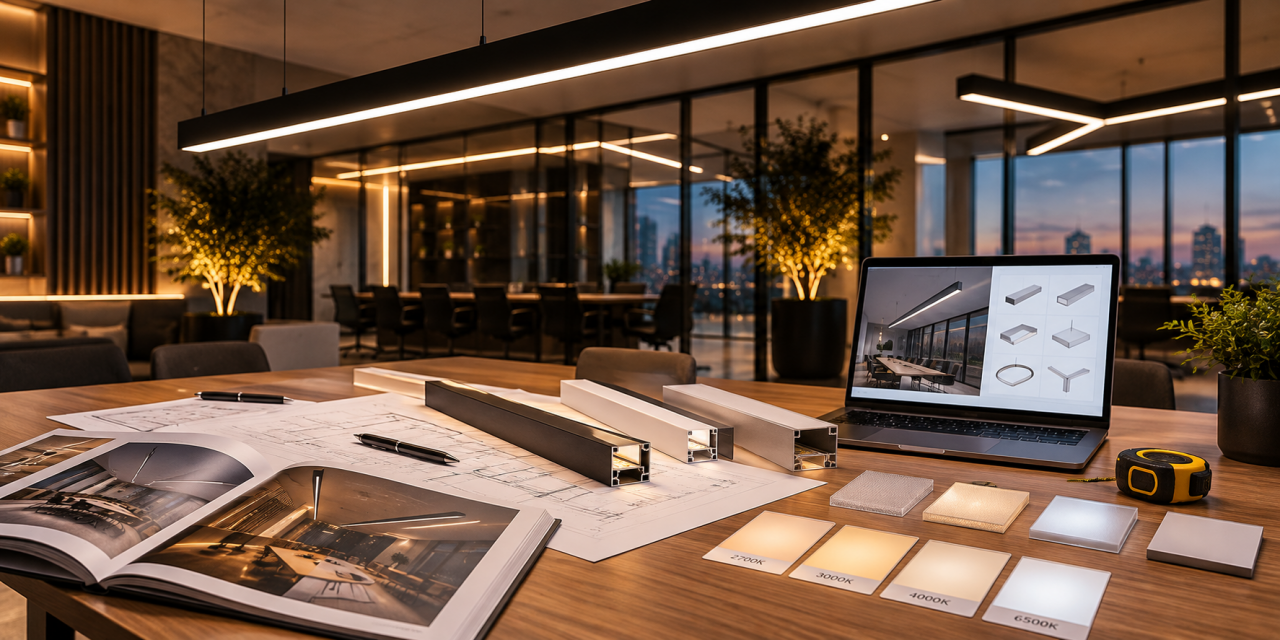 Linear Aydınlatma Nasıl Seçilir? LED, Driver, Profil ve Difüzör Rehberi