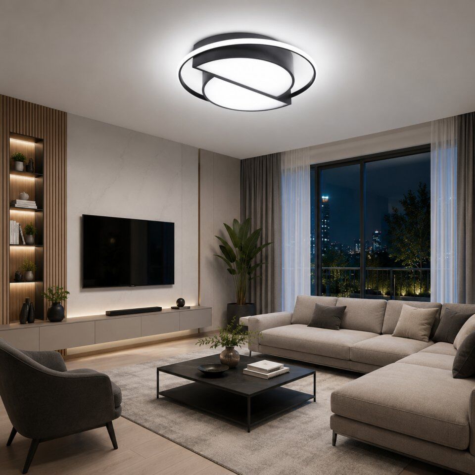 Plafonyer LED Avize Seçimi: Oda Büyüklüğüne Göre Watt, Ölçü ve Model Rehberi