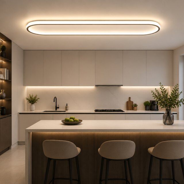 Mutfak Aydınlatması Nasıl Olmalı? Tezgâh, Ada ve Yemek Alanı İçin LED Rehberi
