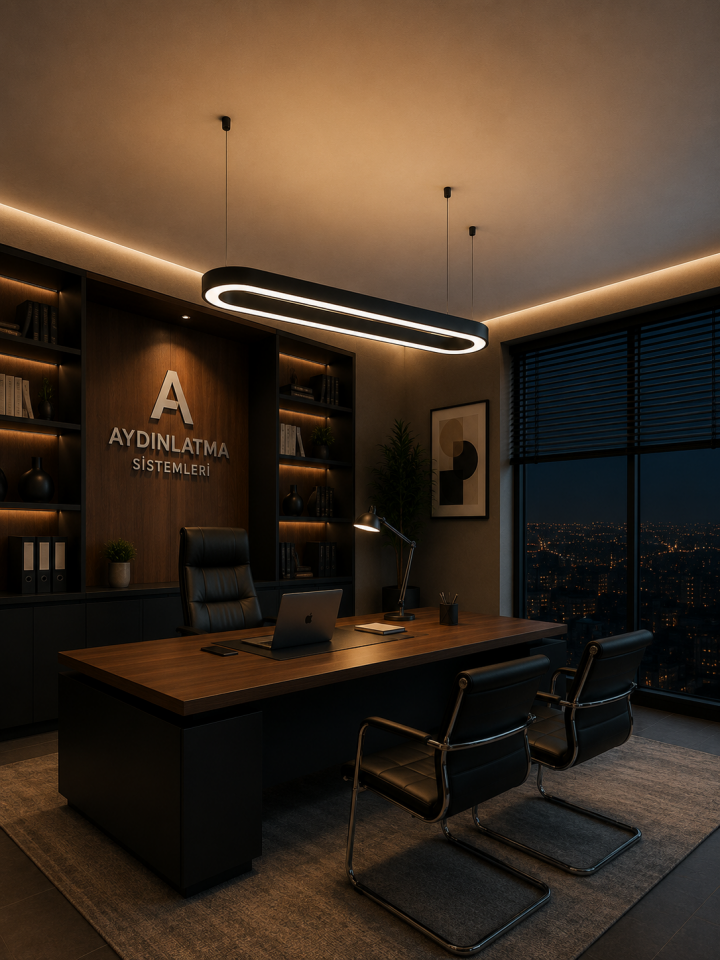 Passion Model Modern LED Sarkıt Avize Dekoratif Linear Aydınlatma Premium Tasarım