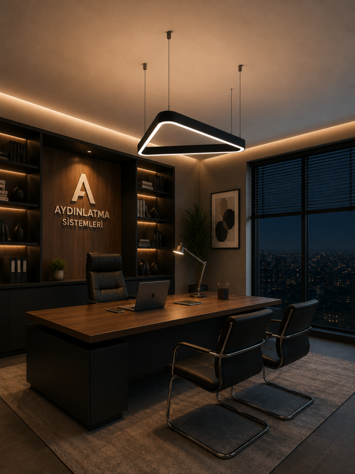 ÜÇGEN MODEL LİNEAR AYDINLATMA
