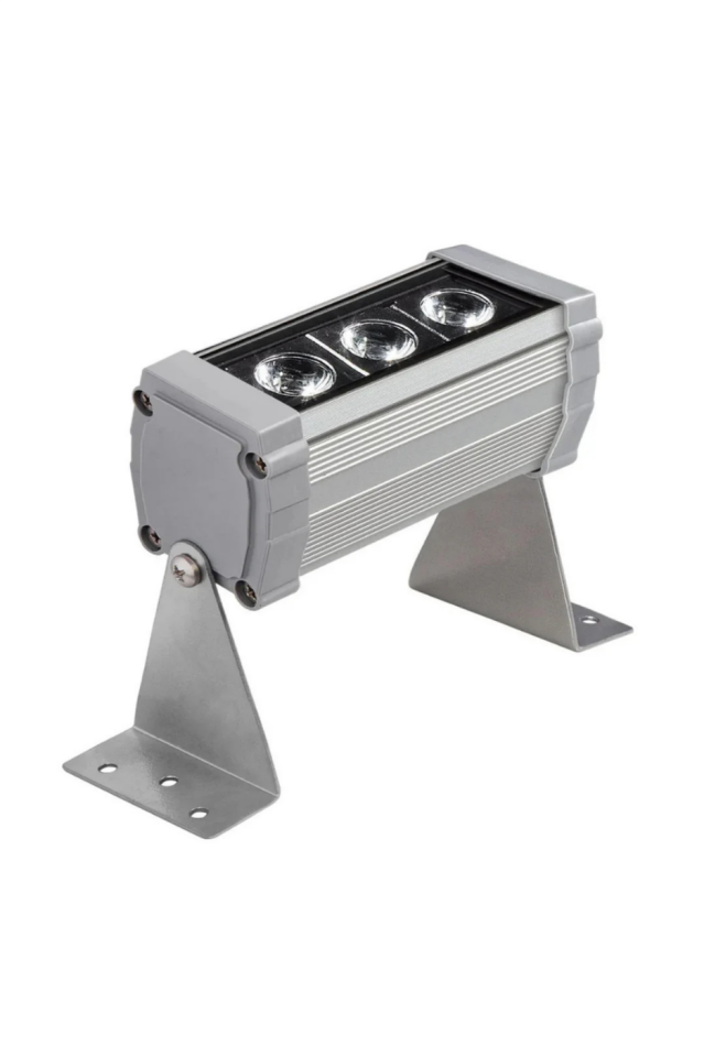 Sıva Üstü Wallwasher 10 Cm 3 LED’li Duvar Boyama Armatürü