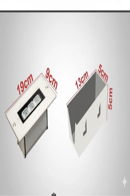 10 CM SIVAALTI WALLWASHER AYDINLATMA