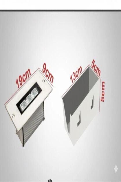 10 CM SIVAALTI WALLWASHER AYDINLATMA