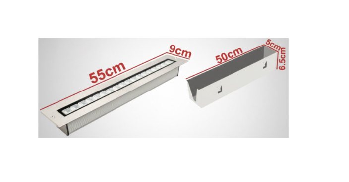 50 CM SIVAALTI WALLWASHER AYDINLATMA