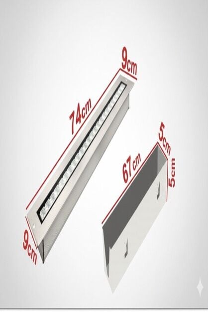 67 CM SIVAALTI WALLWASHER AYDINLATMA