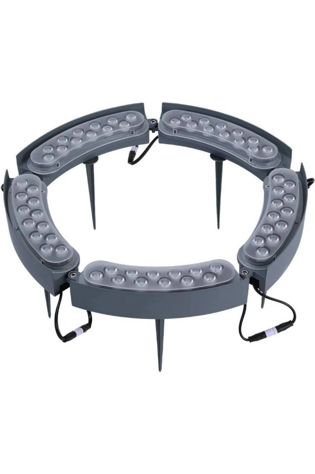 Palmiye Ağaç ve Sütun Aydınlatma Armatürü