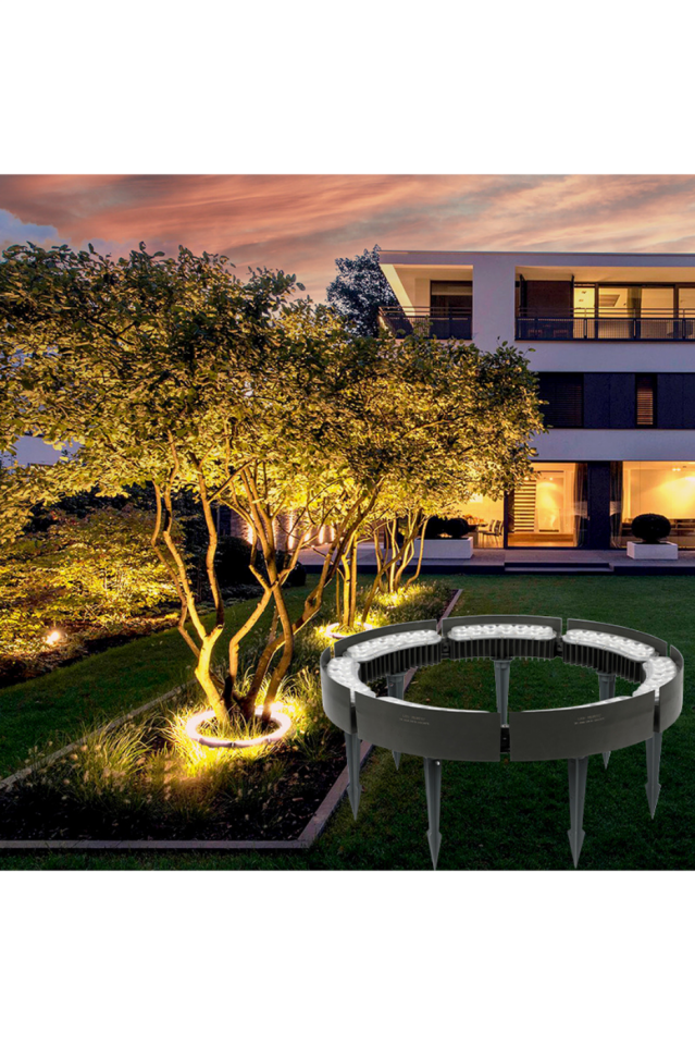 Palmiye Ağaç ve Sütun Aydınlatma Armatürü